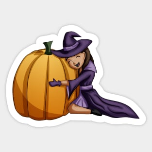 Happy Little Witch Sticker